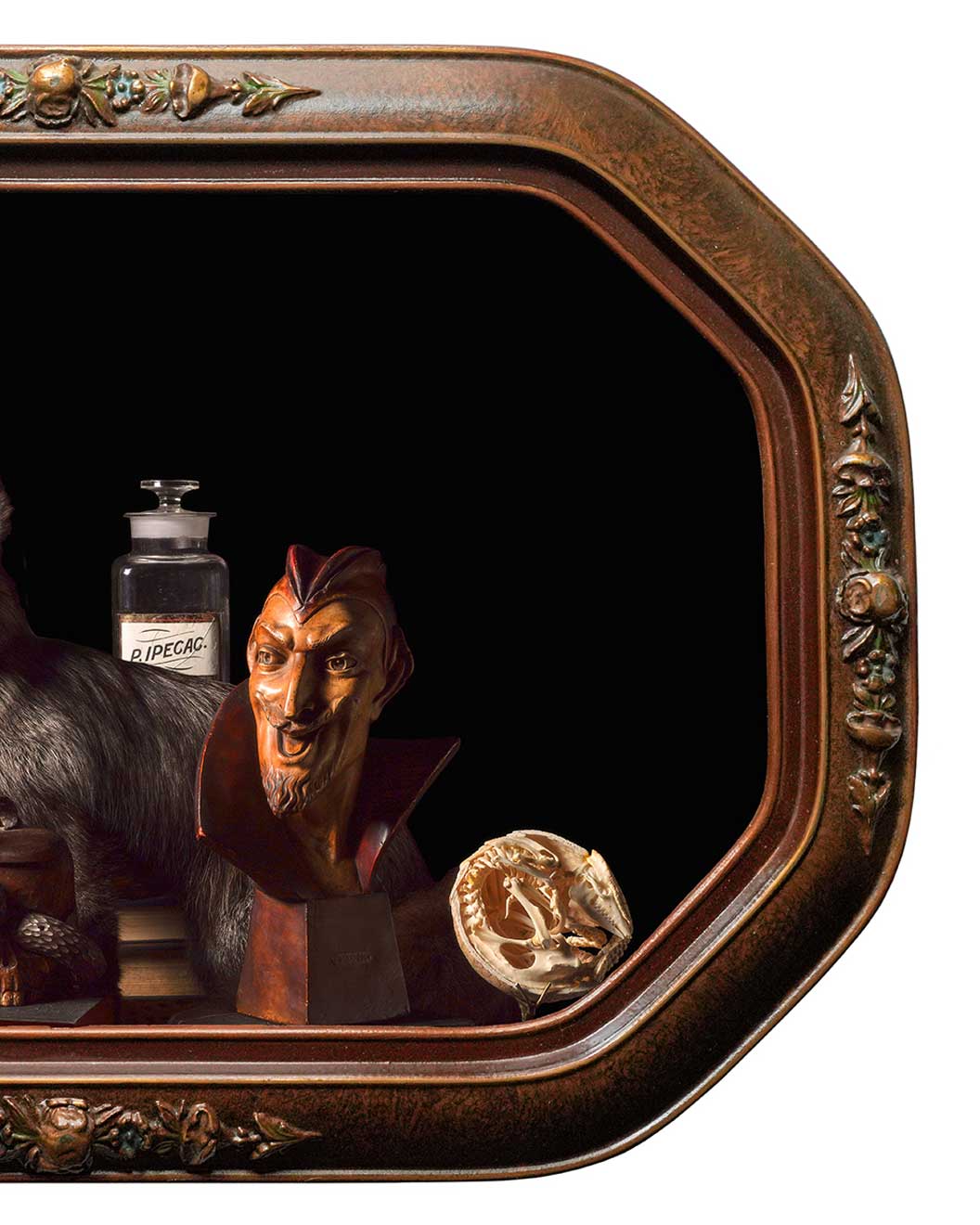 Apotheca - Restored Victorian Frame, One of a Kind