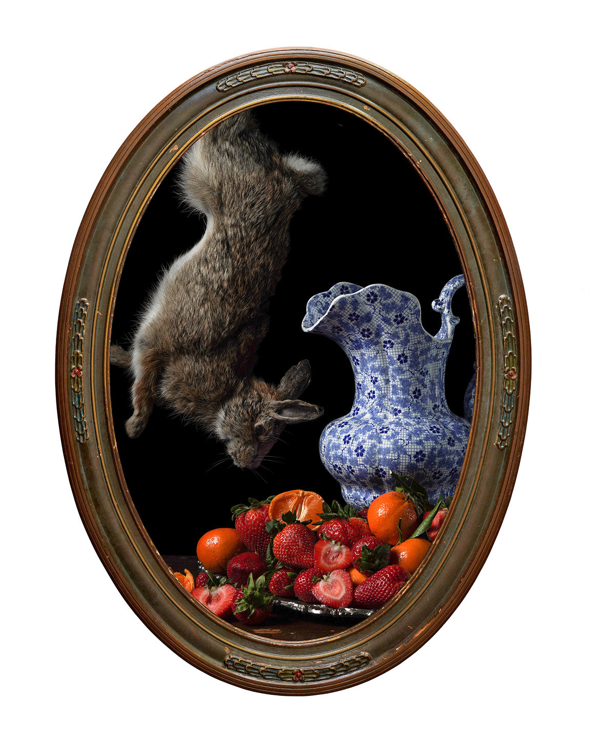 'Cyclus' in Antique Frame