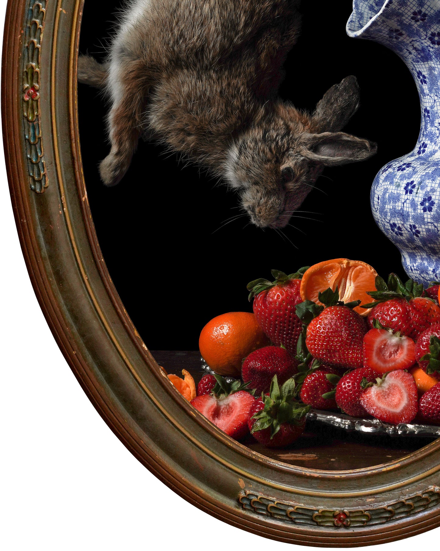 'Cyclus' in Antique Frame