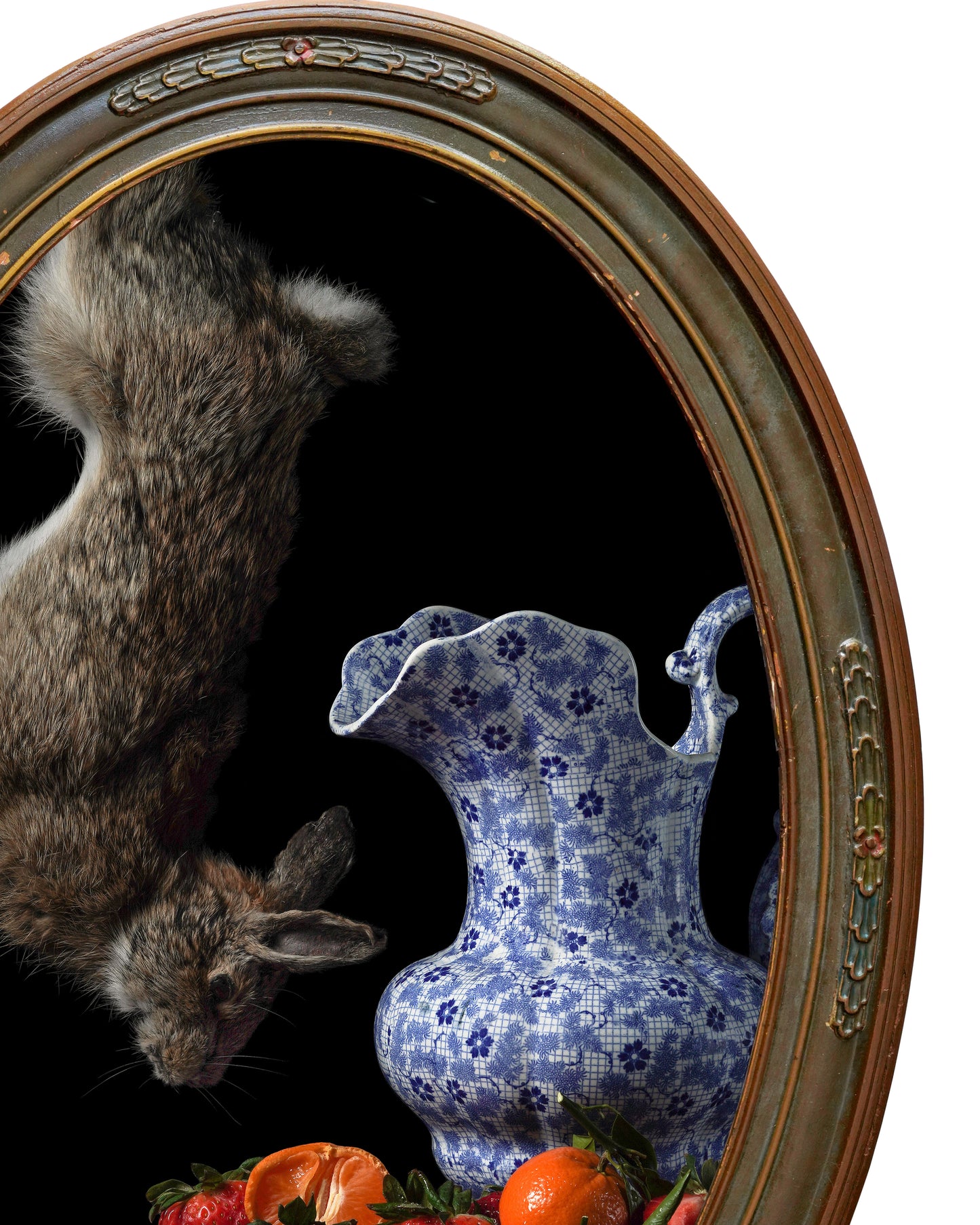 'Cyclus' in Antique Frame