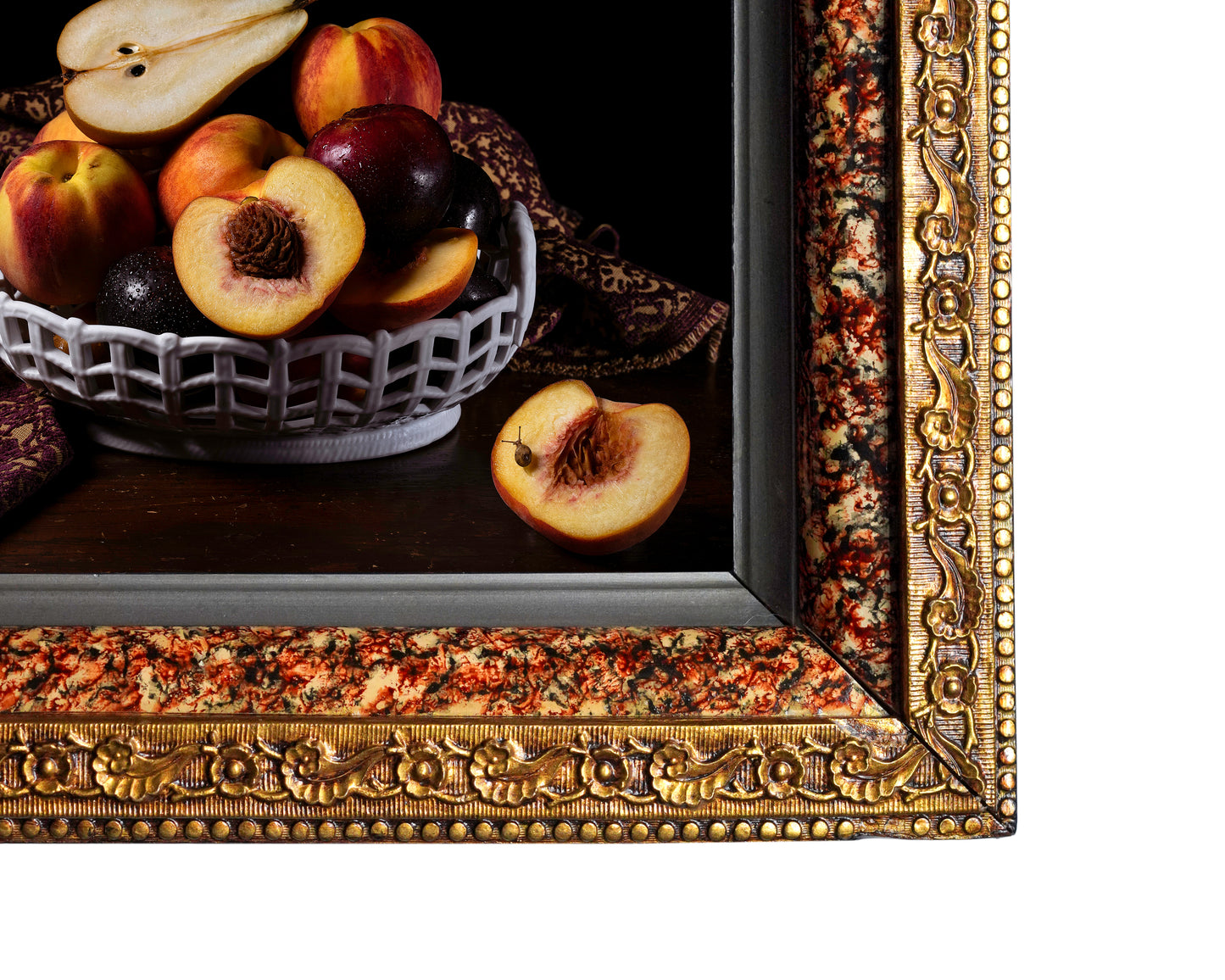 'Sāwan' in Antique Frame