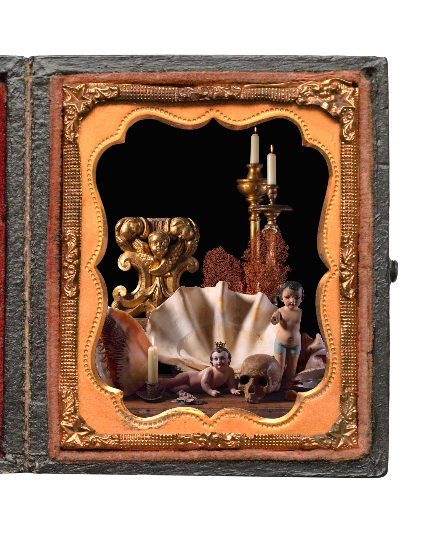 Aqua Sacra - Restored Union Case Frame, One of a Kind