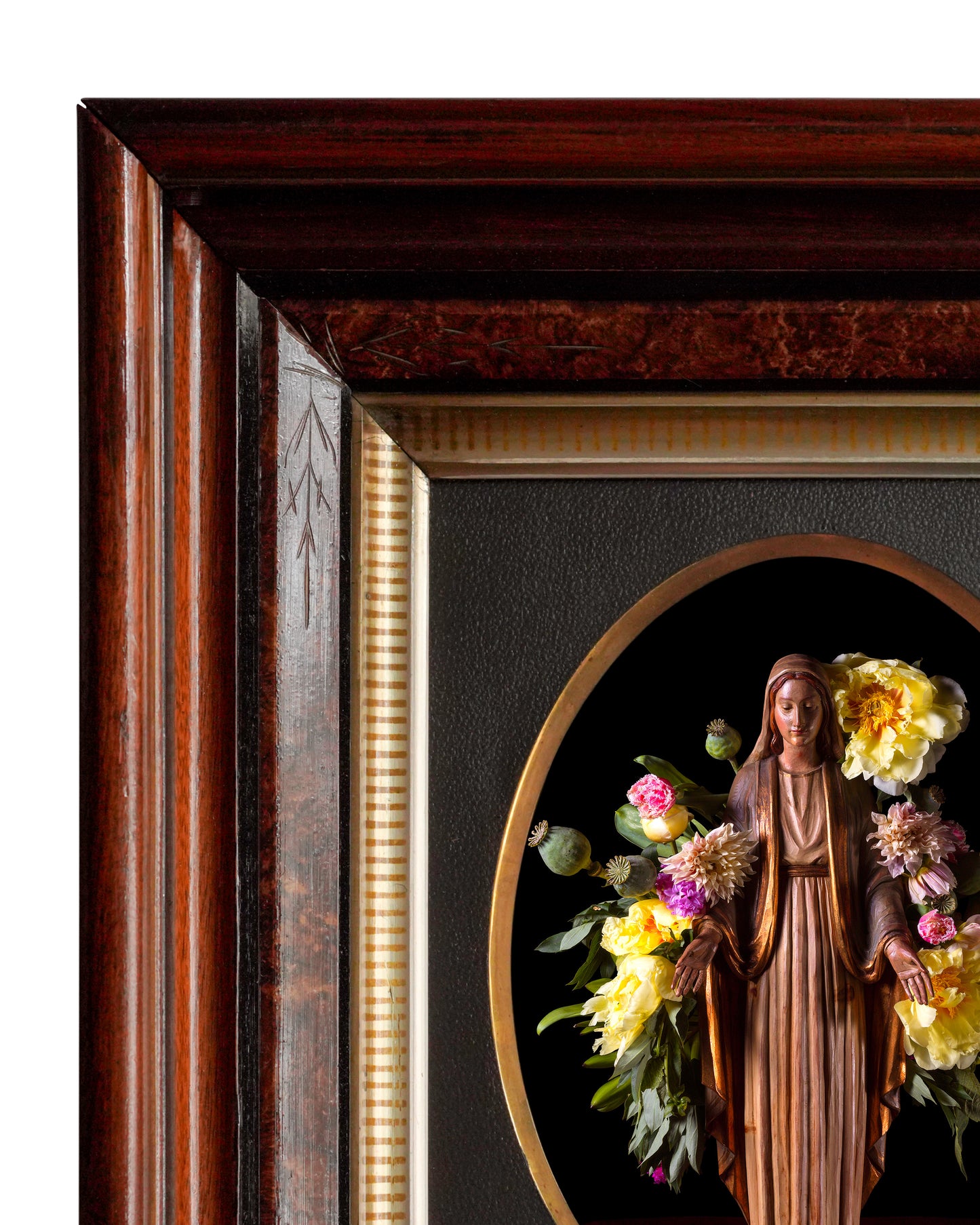 'Beatificus' in Antique Frame