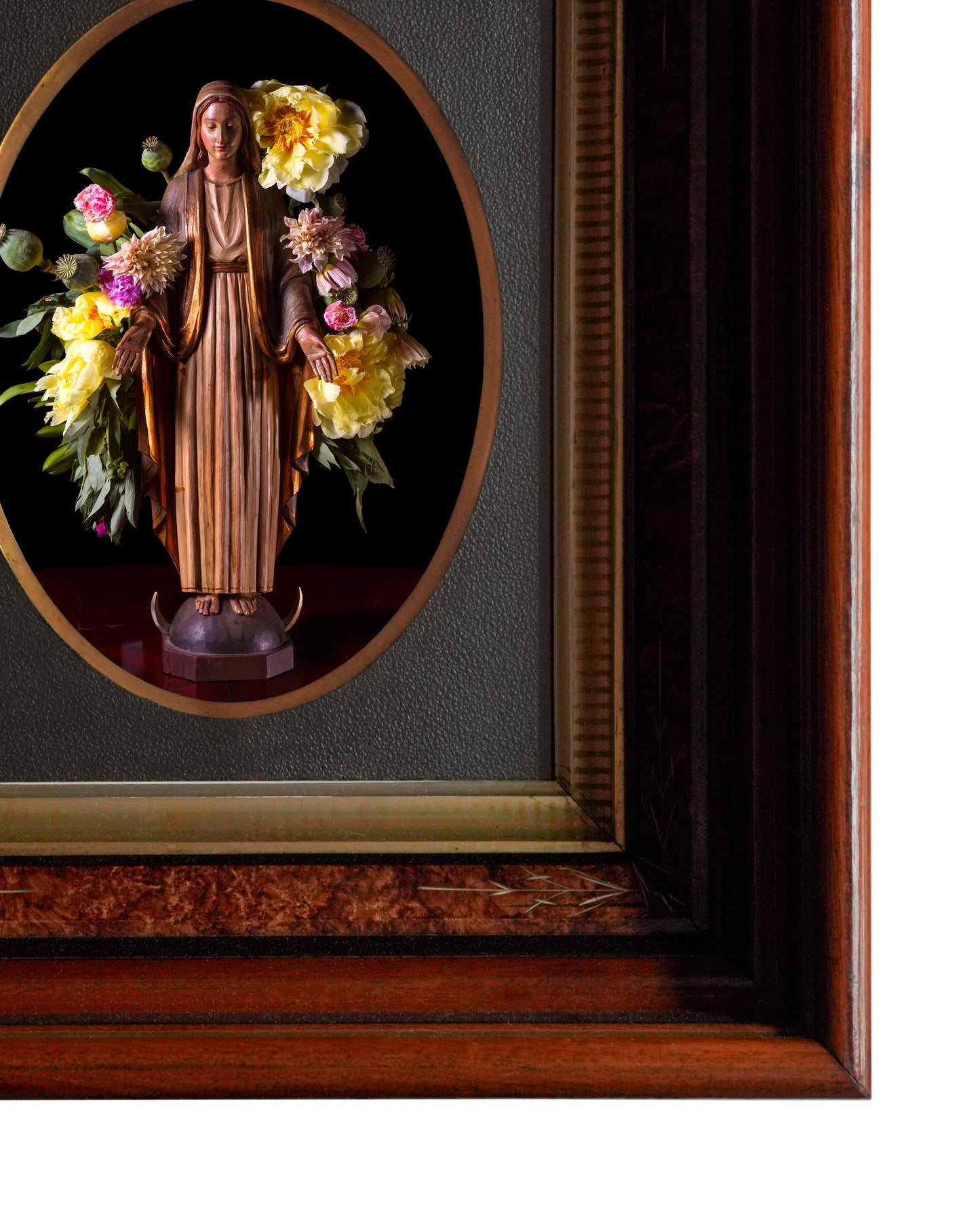 'Beatificus' in Antique Frame